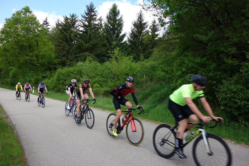 Tapfere Radfahrer